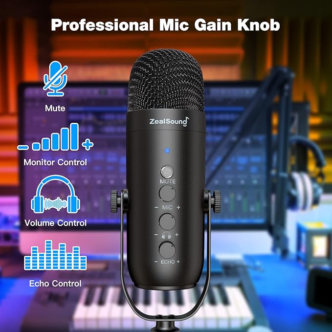 ZealSound Podcast Microphone - Image 5