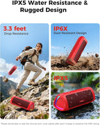 Bluetooth Speaker, 20W HD Sound, Portable Wireless, IPX5 Waterproof, - Image 4