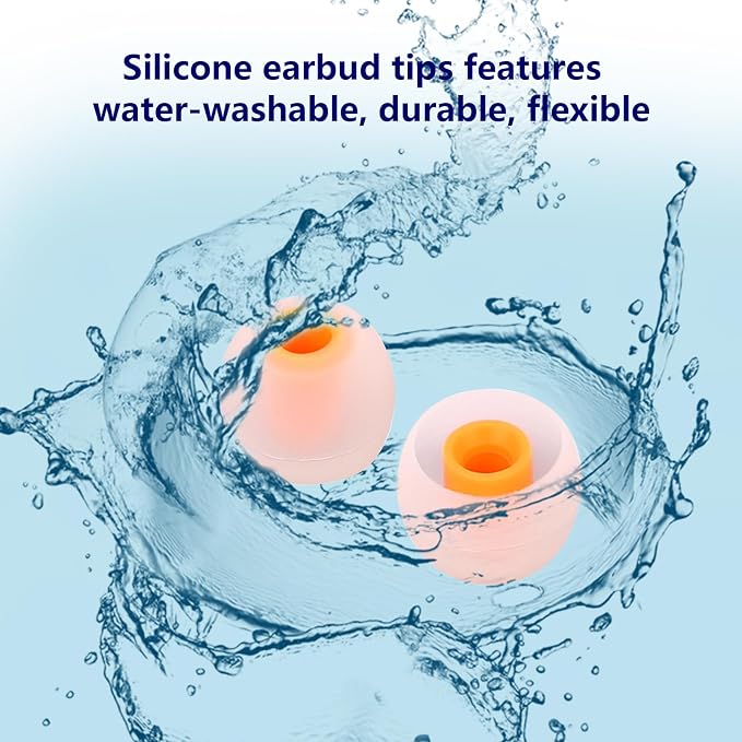 Earbud Replacement Tips Silicone Earbud Tips Earbud Covers Fit - Image 5