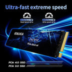 2TB SSD NVMe M.2 2280 PCIe Gen4 x4 Internal Solid State Drive - Image 2
