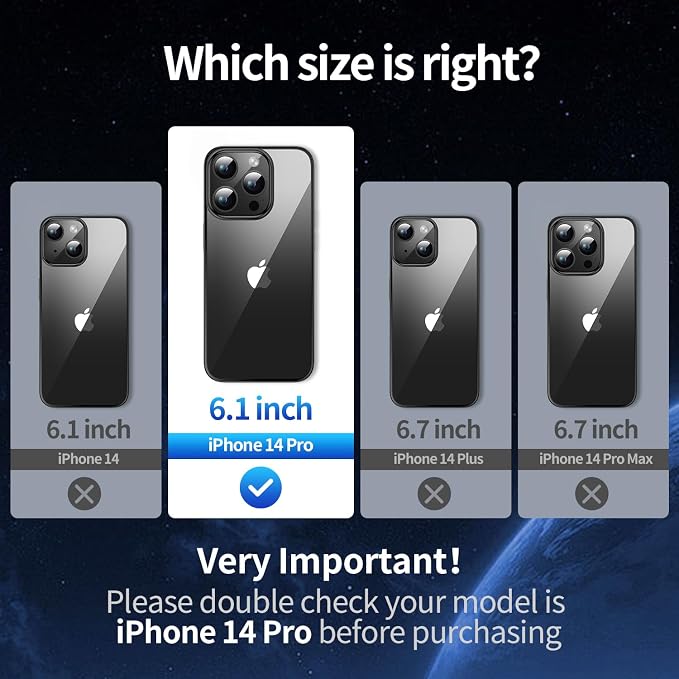 Camera Stand Case for iPhone 14 Pro, 2024 Version Military Grade Protective - Image 6