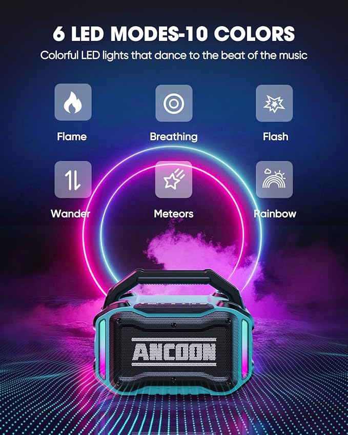 Speakers Bluetooth Wireless: 80W Loud Speaker - Image 6