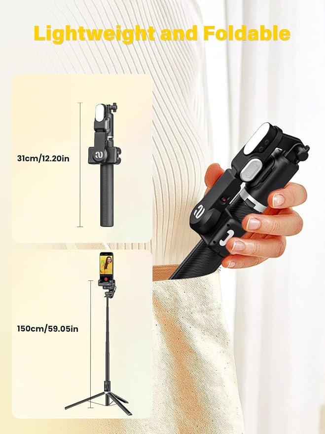 Gimbal Stabilizer for Smartphone, 2-axis stabilizer Without APP face Tracking - Image 7