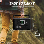 200W Portable Power Station, mormluck 118Wh Solar Generators - Image 5