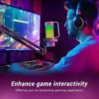 TONOR Gaming Microphone Arm Set, RGB Condenser Mic - Image 8