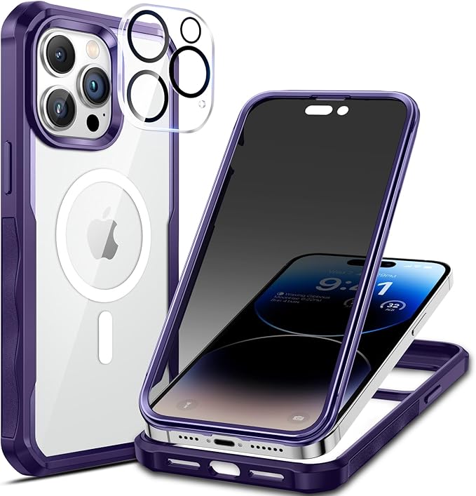 seacosmo for iPhone 14 Pro Case, Full Body Bumper by Seacosmo