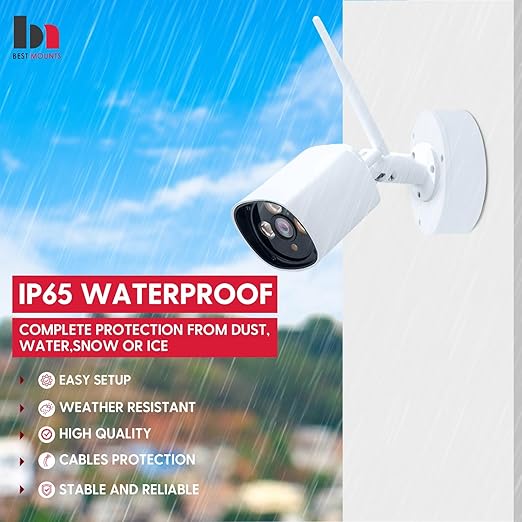 2 Pack PFA130-E Security Camera Junction Box-Premium ABS Security Camera Mount - Image 4