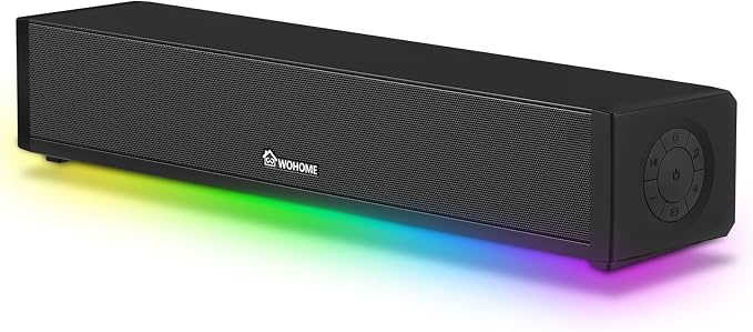 Wohome 2.1 Computer Speakers for Desktop PC, DC Powered Laptop Gaming Speakers by Wohome