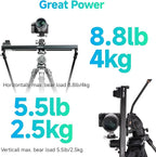 Accsoon Toprig 24inch/60cm Motorized Camera Slider, Button/APP Dual Control - Image 6
