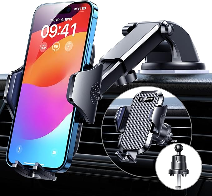 VANMASS Car Phone Holder 2025 Ultimate Military-Grade Phone Holder by VANMASS