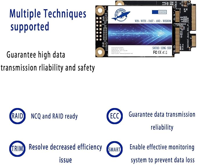 Dogfish Msata 250GB Internal Solid State Drive Mini Sata SSD Disk Drive High - Image 5