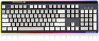 Hexgears GK735 Wired Full Size Mechanical Keyboard, Aluminum Housing Built by HEXGEARS