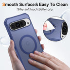 Magnetic for Google Pixel 9 Pro XL Case, Shockproof Slim Translucent Matte - Image 5