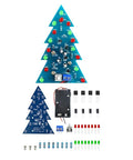 Soldering Practice Kit DIY Mini 2-Color Xmas Tree Plug-in Circuit Kit Learn by Yidab