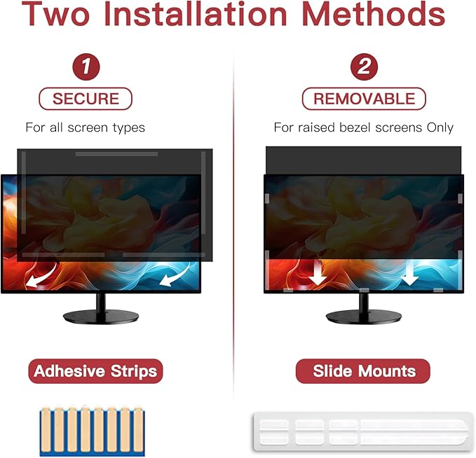 2 Pack 21.5 Inch Privacy Screen - Image 4