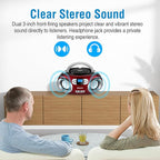 MEGATEK Portable CD Player Boombox - Image 3