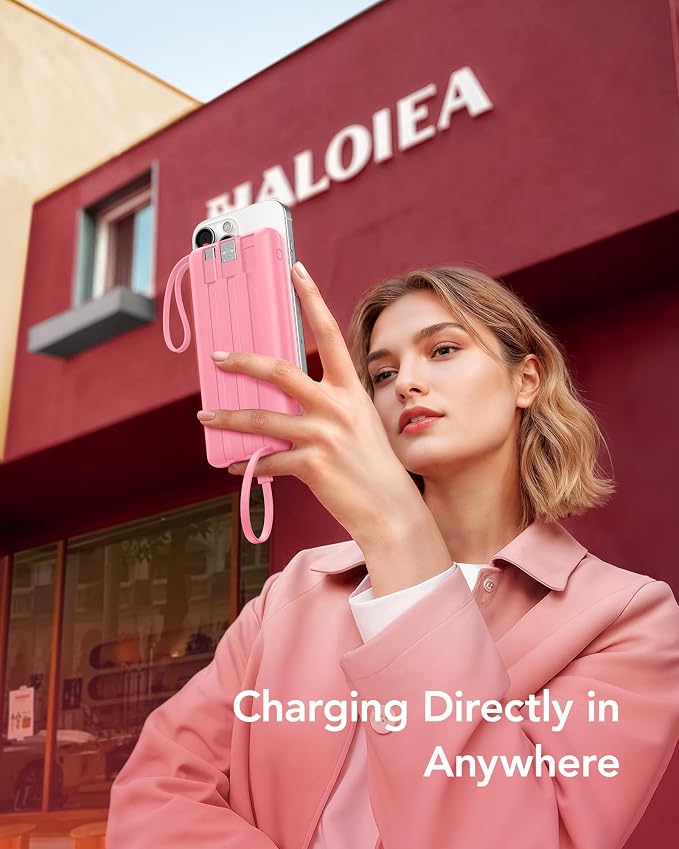VRURC Portable Charger Power Bank, 10000mAh Travel Essentials Battery Pack - Image 8