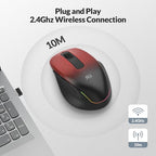 Rii Wireless Mouse Rechargeable, 2.4 GHz - Image 4