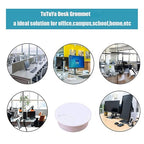 TuTuYa 6PCS Desk Grommet, 3-1/6inch White Desk Cable Hole Covers - Image 8