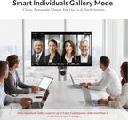 4K Conference Room Camera System, AI Auto-Tracking PTZ Camera 3x Optical/5x - Image 5