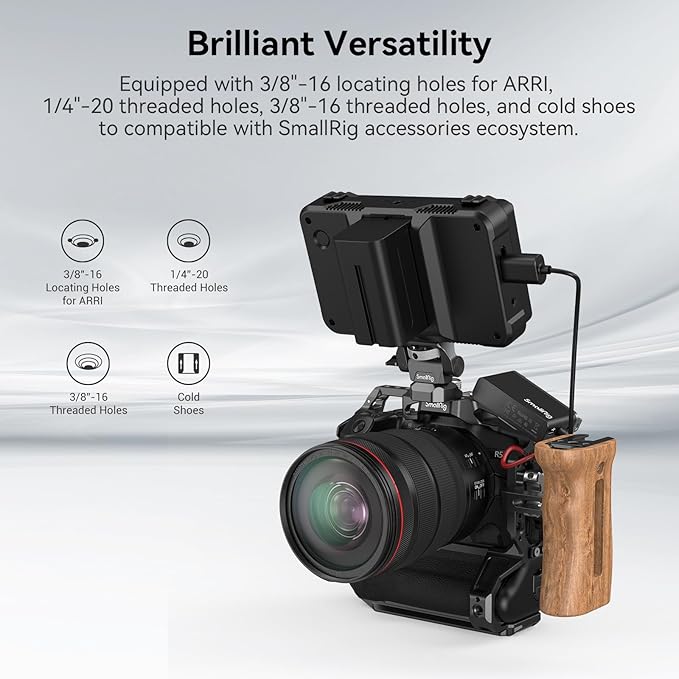 SmallRig R5 / R6 Camera Cage for Canon R5 / R6 - Image 5