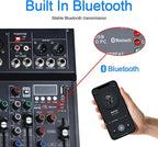 7 Channel mixer, DJ Mixer Board - Image 5