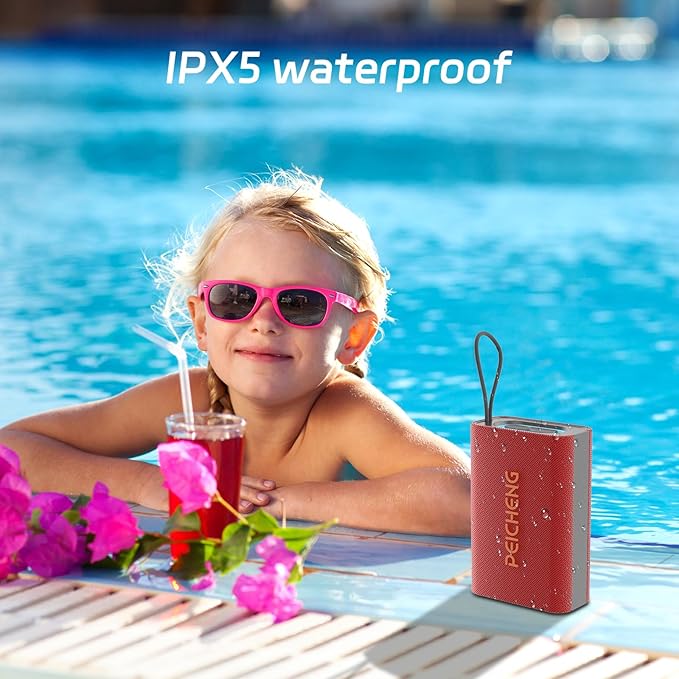 Speaker, Portable Wireless Bluetooth Speakers, Waterproof Loud Stereo Sound - Image 5