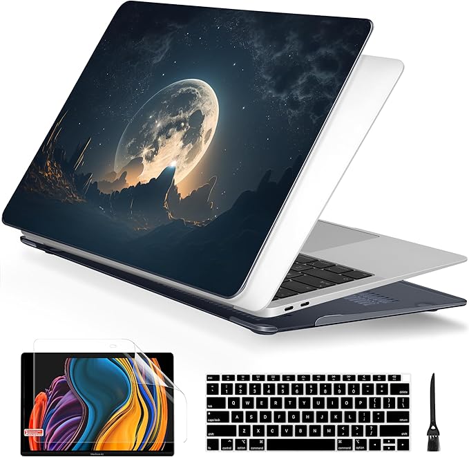 Batianda Case for M1 MacBook Air 13 Inch Model A2337 A2179 A1932 2021 2020 2019 by Batianda
