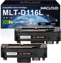 MLT-D116L High Yield Toner Cartridge 2Pack by INKCLOUD