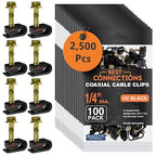 BEST CONNECTIONS Coaxial Cable Clips - Image 2