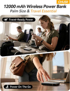 for Magsafe Portable Charger, 12000mAh Wireless Magnetic Power Bank - Image 7