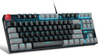 MageGee 75% Mechanical Gaming Keyboard, LED Blue Backlit, 87 Keys Compact TKL by MageGee