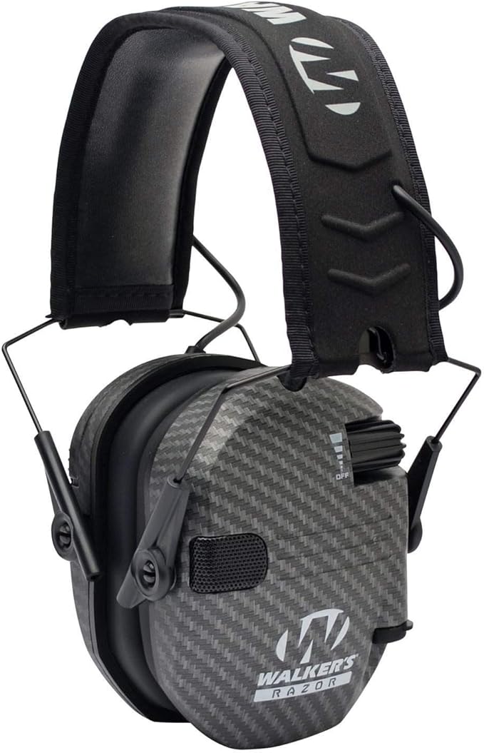 Walker's Razor Slim Ultra Low Profile Compact Design Adjustable Range Shooting by Walkers