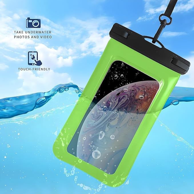 Floatable Soap Bubble Waterproof Phone Pouch/Case - Image 5