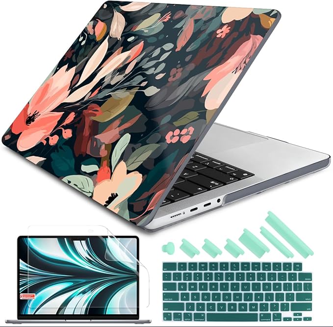 DONGKE for M4 MacBook Pro 16 Inch Case 2024 2023 2021 A3403 A3186 M3 A2991 M2 by DONGKE