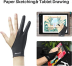 HUION Artist Drawing Glove for Drawing Tablet, Paper Sketching, Art Glove - Image 4
