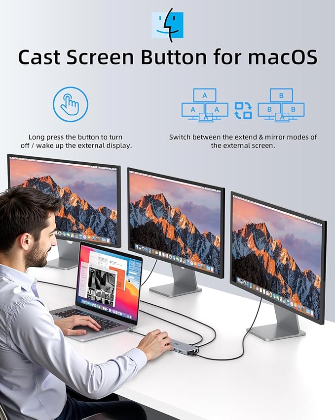 14 in 1 USB C Docking Station - Image 9