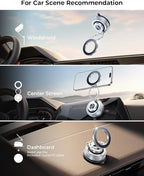DIMONCOAT 2025 Upgraded 360° Rotation Vacuum Magnetic Phone Holder - Image 2