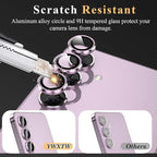 YWXTW Camera Lens Protector for Samsung Galaxy S24 / S23 / S23 Plus, 9H - Image 3