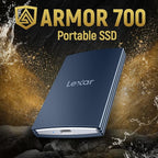 Lexar 4TB Armor 700 Portable SSD, USB 3.2 Gen 2x2, IP66 Water & Dust Resistance - Image 2