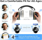 Dr.meter Hearing Protection Ear Muffs, 31dB Noise Reduction Safety Earmuffs - Image 9