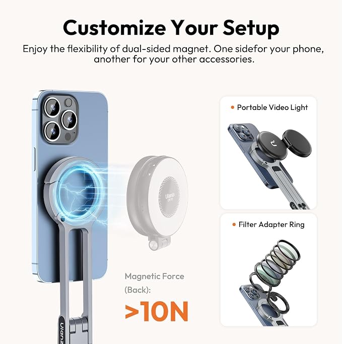 ULANZI MA30 Magnetic Phone Tripod Stand - Image 6