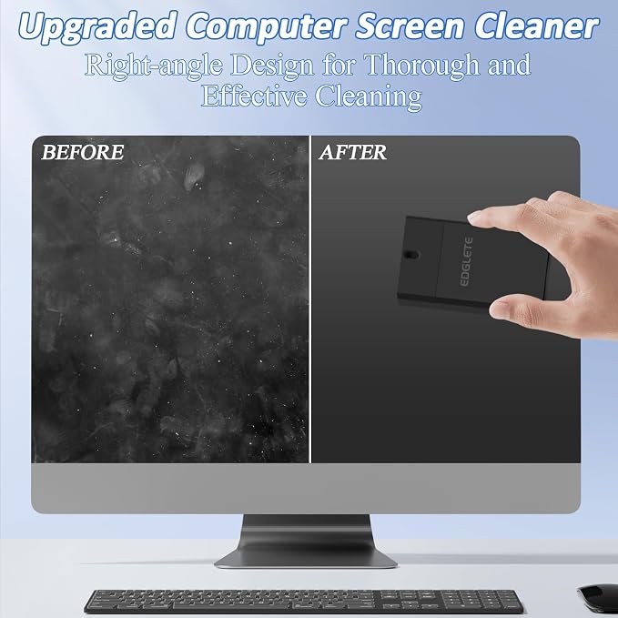Computer Screen Cleaner Spray and Wipe, Streak-Free Car Screen Cleaner - Image 2