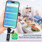 Auto-Backup All Devices Photo Stick 512GB iStore Pro, Real Capacity 4-in-1 - Image 2