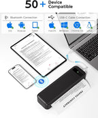 Portable Printers Wireless for Travel, Mobile Printer for Phone Laptop - Image 2