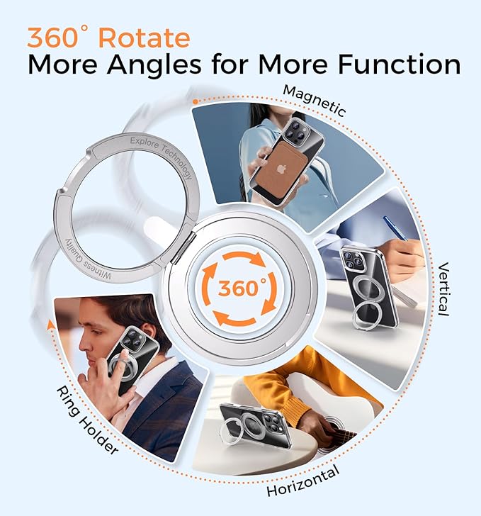 MAGIC JOHN 360° Rotatable Magnetic Invisible Stand - Image 2