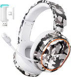 Wireless Gaming Headset, 7.1 Surround Sound, 2.4GHz USB Gaming Headphones by Valorise