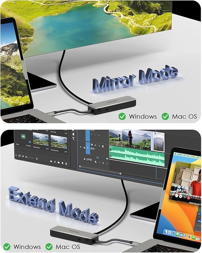 USB C Hub 2.5G Ethernet, WAVLINK 10Gbps USB C 3.2 Hub - Image 8