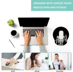 Mouse Pad with Wrist Support, Ergonomic Mouse Pad with Memory Foam Wrist Rest - Image 5