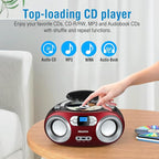 MEGATEK Portable CD Player Boombox - Image 6